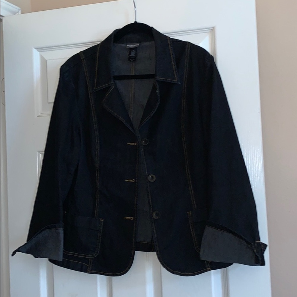 Denim blazer